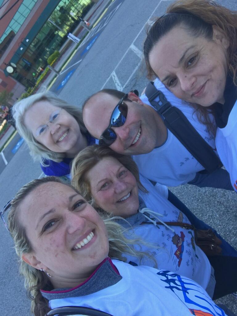 OrthoMaryland walk team at JDRF Annual Walk